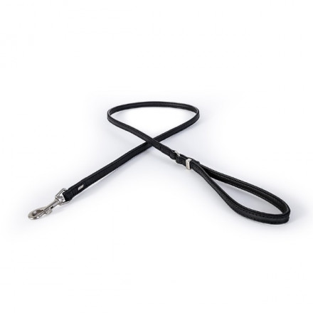 Oxford Leather dog lead - Brown